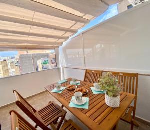 Posedenie v ubytovaní Ático con terraza centro de Tarragona, Mi Refugio