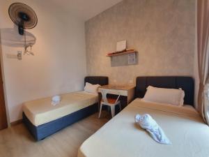 Postel nebo postele na pokoji v ubytování Sunway Paradise Home Staycation PH2100 SELF CHECK IN OUT + 37 fotografií