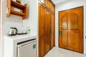 Kuchyň nebo kuchyňský kout v ubytování Prinz Garden Villa