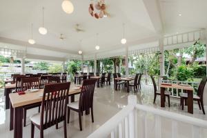 Restaurace v ubytování Prinz Garden Villa