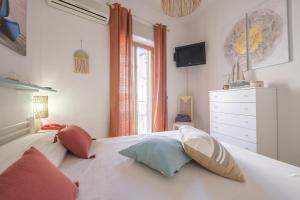 Tempat tidur dalam kamar di La Marchese home