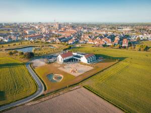 Letecký snímek ubytování Hotel De Zes Bochten
