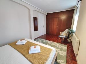 Posteľ alebo postele v izbe v ubytovaní Apartamento Itsasoa Barrika
