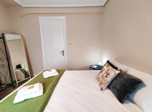 Posteľ alebo postele v izbe v ubytovaní Apartamento Itsasoa Barrika