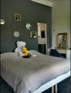 マルセイユにあるGrand Appartement haussmannienの白熊