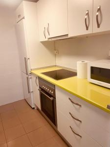 Kuchyňa alebo kuchynka v ubytovaní Precioso apartamento en Las Negras