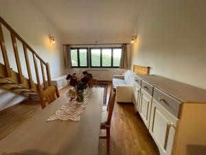 Kuchyň nebo kuchyňský kout v ubytování Residenza Riva Wellness Apartment Spa