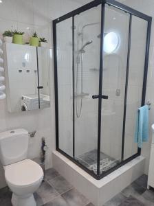 Kúpeľňa v ubytovaní Apartament Secesja