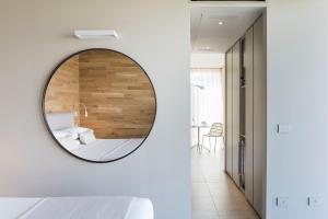 A bathroom at Rocca dei Saraceni