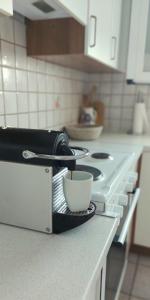 A kitchen or kitchenette at Villa Panorama