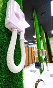 Fitness centrum a/nebo fitness zařízení v ubytování Ljubljana Capsule Hostel
