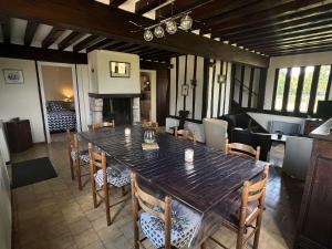 Posedenie v ubytovaní Gîte Normand à 10mn d'Honfleur