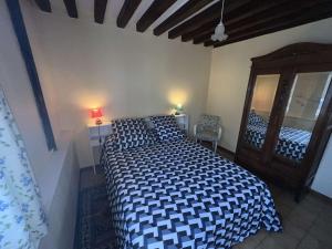 Posteľ alebo postele v izbe v ubytovaní Gîte Normand à 10mn d'Honfleur