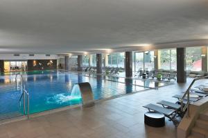 Bazén v ubytování Holiday Park Vile - Terme Krka nebo v jeho okolí