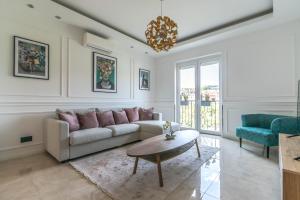 Posedenie v ubytovaní Corvinus Smart Apartment with Beautiful View