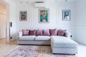 Posedenie v ubytovaní Corvinus Smart Apartment with Beautiful View
