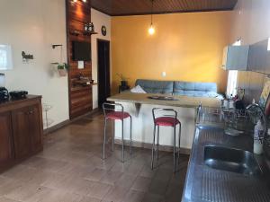 Køkken eller tekøkken på Casa LB com estacionamento privado + 7 billeder