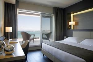 Voodi või voodid majutusasutuse Ego Hotel toas