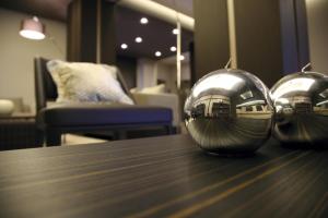 Istumisnurk majutusasutuses Ego Hotel