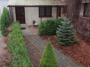 Garður fyrir utan Apartmán Janoušek