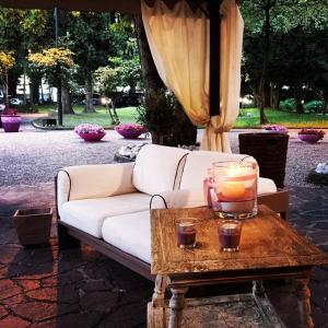 Posezení v ubytování Albergo Ristorante Sant'Eustorgio