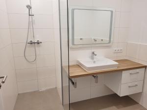 Łazienka w obiekcie Ferienwohnung Kerstin