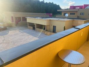 Balkon lub taras w obiekcie Hotel Restaurant Hesch