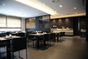 Restoran või mõni muu söögikoht majutusasutuses Ego Hotel