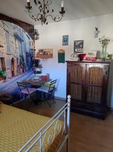 Dining area in the homestay