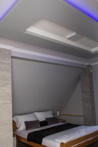 Krevet ili kreveti u jedinici u okviru objekta Feher Akac Guest House