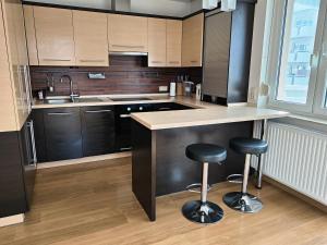 Kuchyňa alebo kuchynka v ubytovaní Apartament F&J #12 + 16 fotografií