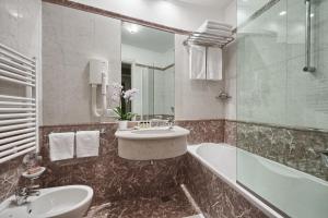 Vannituba majutusasutuses Antica Locanda al Gambero