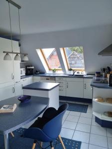 Kuchyň nebo kuchyňský kout v ubytování Haus Overbeck