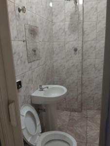 Koupelna v ubytování Hotel Maraja 9 de julho