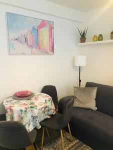 Un lugar para sentarse en Super location 2, 1min metro 10 min from Camden
