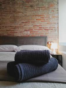 Postel nebo postele na pokoji v ubytování Mazi Apartments Penthouse