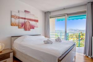 Posteľ alebo postele v izbe v ubytovaní Appartement Grand Duc - Welkeys