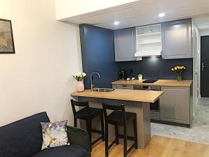 Η κουζίνα ή μικρή κουζίνα στο Apartimento Hydral Spero