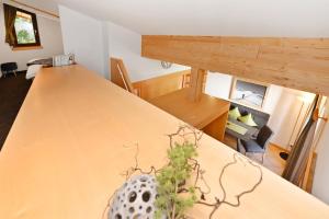 Posezení v ubytování Apartment Marent Garten Chalet