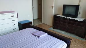 A television and/or entertainment centre at Anastasia's House near Kalamata