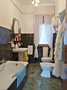 Koupelna v ubytování Appartamento maria