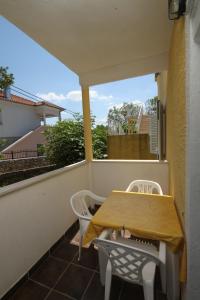 Balkón alebo terasa v ubytovaní Apartment Starigrad 6623c