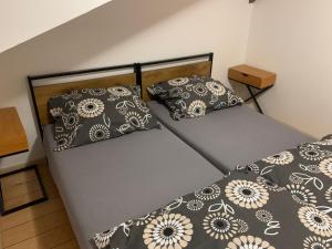 Postel nebo postele na pokoji v ubytování Apartmán KSlife