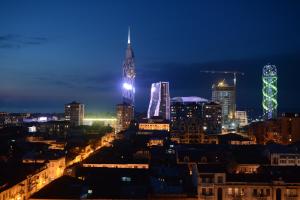 A general view of Batumi or a view of the city taken from a szállodákat