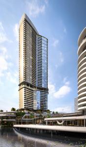 Bygningen som lejligheden ligger i