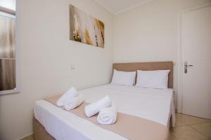Postel nebo postele na pokoji v ubytování Kasta BnB