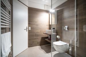 Ein Badezimmer in der Unterkunft Relais Lucomagno