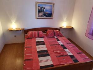 Postel nebo postele na pokoji v ubytování Apartmani Ruk