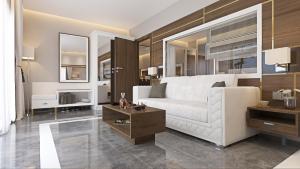 Posezení v ubytování Bareti Boutique Estate