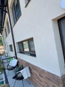 Een balkon of terras bij Apartament STEFI